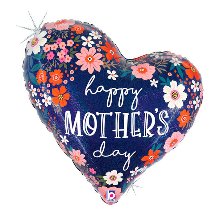 ABC Shape Muttertag Herzen Floral