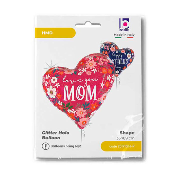 ABC Shape Muttertag Herzen Floral