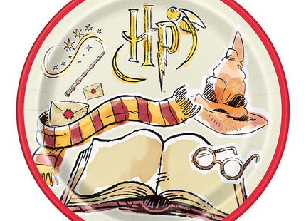Harry Potter Dekoration | Pappteller 23cmØ/8 St.