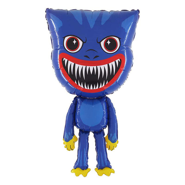 Folienballon Lose - Monster Blau II (#) - HF2