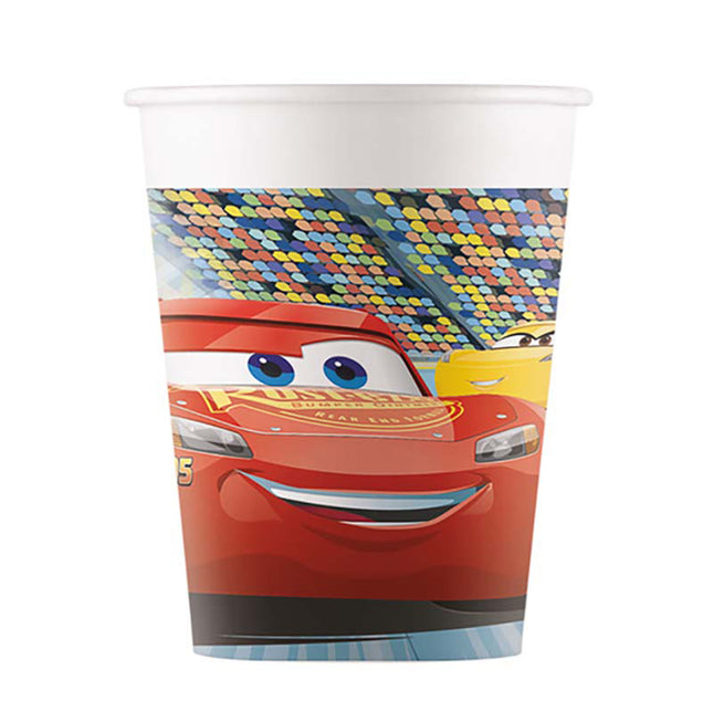 Pappbecher Cars 3 200ml/8Stk. FSC