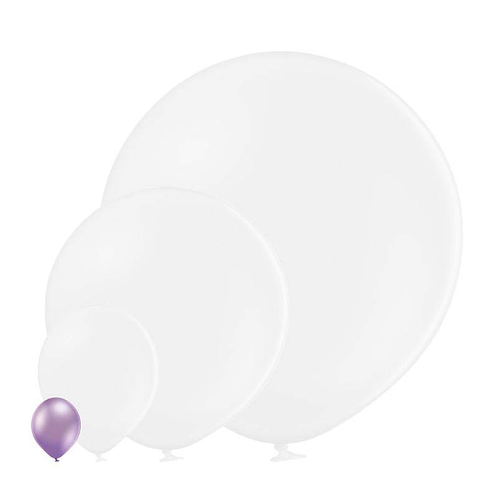 25 Stk. Luftballon Uni Glossy Ø 12cm | Lila