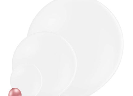 25 Stk. Luftballon Uni Glossy Ø 12cm | Pink