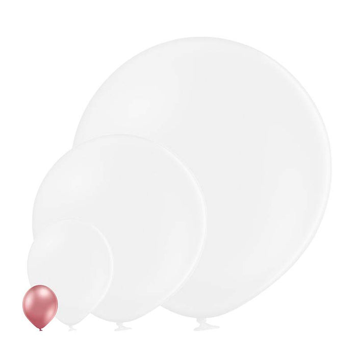 25 Stk. Luftballon Uni Glossy Ø 12cm | Pink