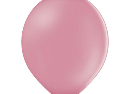 100 Stk. Luftballon Unifarben Ø 30cm | Wild Rose #487