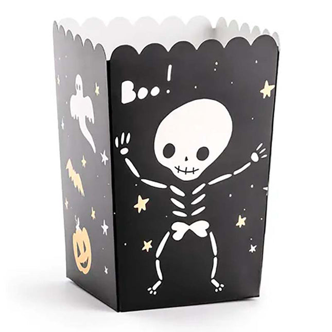 Tüte Popcorn Halloween Box 6Stk.