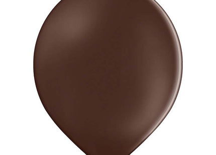 50 Luftballons Uni Pastell Ø 30/33cm | Cocoa Brown