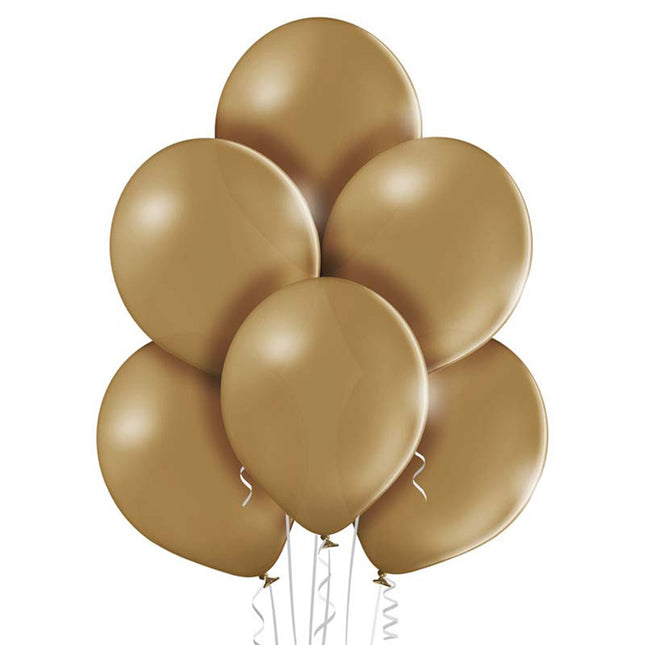 50 Luftballons Uni Pastell Ø 30/33cm | Almond