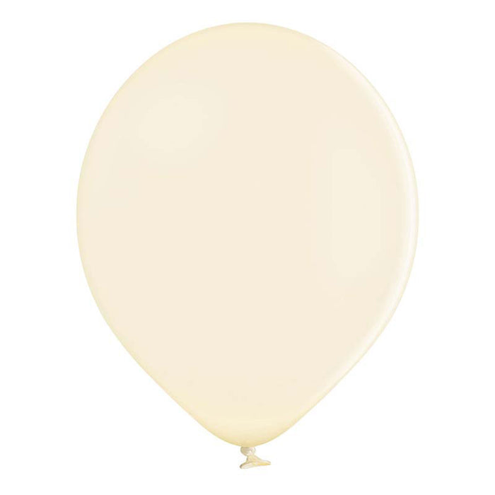 50 Luftballons Uni Pastell Ø 30/33cm | Vanilla