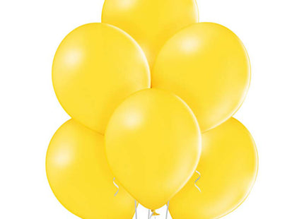 50 Luftballons Uni Pastell Ø 30/33cm | Bright Yellow