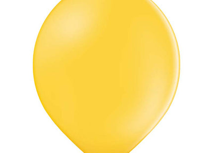 50 Luftballons Uni Pastell Ø 30/33cm | Bright Yellow