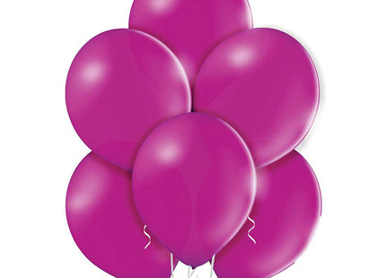 50 Luftballons Uni Pastell Ø 30/33cm | Grape Violet