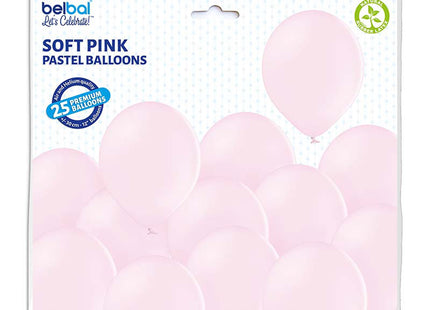 50 Luftballons Uni Pastell Ø 30/33cm | SoftPink
