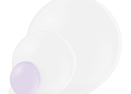 50 Luftballons Uni Pastell Ø 30/33cm | Lilac Breeze