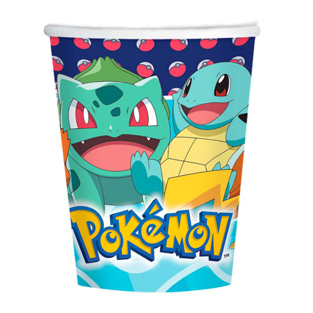 Pappbecher Pokemon 250ml/8Stk.
