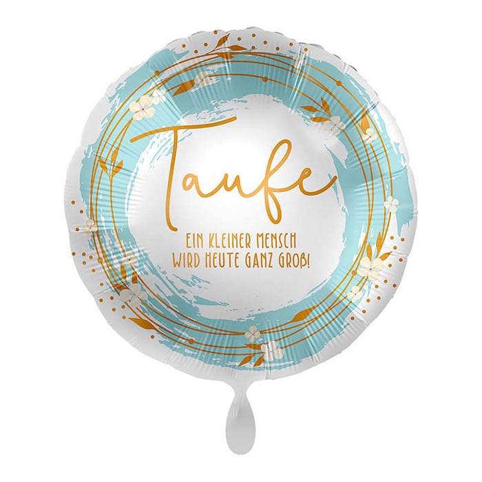 18"/Ø43cm Folienballon  "Taufe"