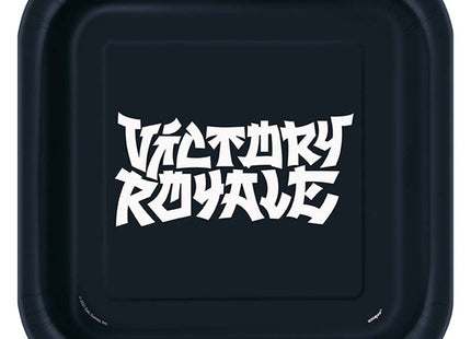 Pappteller "Fortnite" | Quadr.  23cm/8 Stk.
