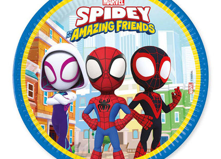 Pappteller Spidey 23cmØ/8 St. FSC