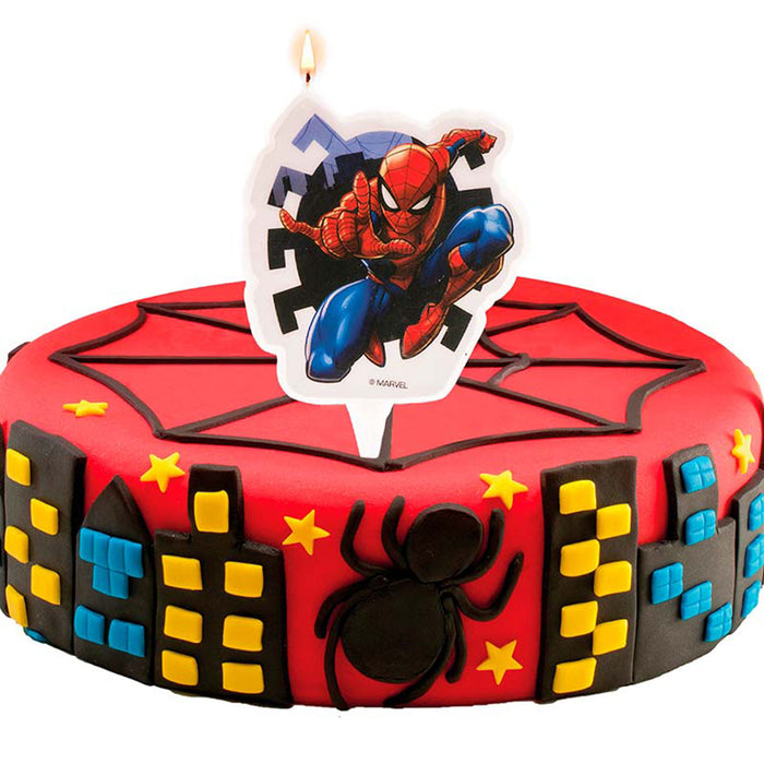 Kerze Spiderman 7 cm