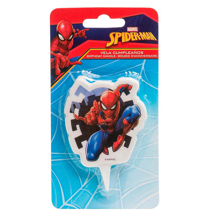 Kerze Spiderman 7 cm