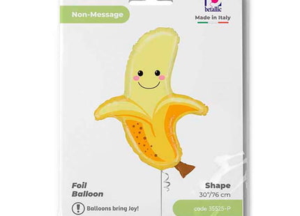 ABC Shape Folienballon "Banana" 30"/70cm