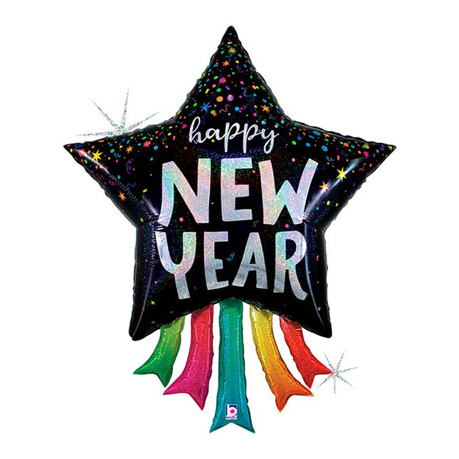 ABC Shape Stern Happy New Year 109cm