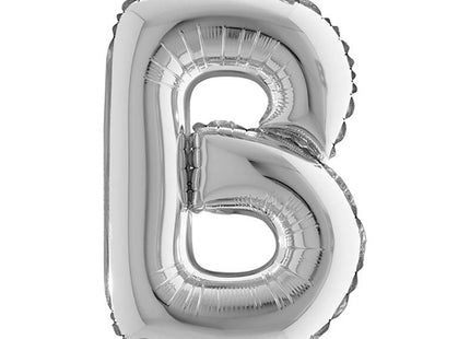 ABC14 Buchstabe B silber 36 cm