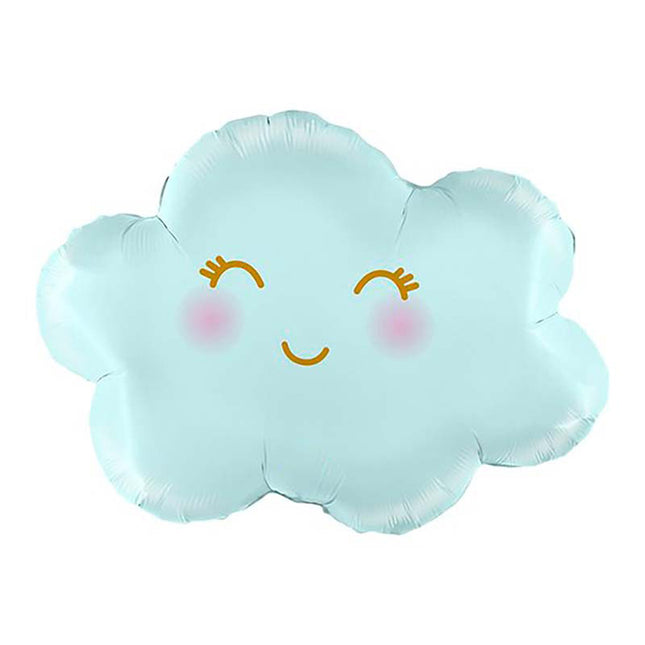 ABC Shape Wolke blau Satin 61 cm