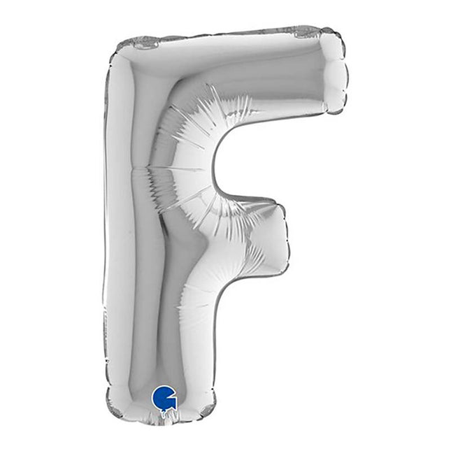 ABC14 Buchstabe F silber 36 cm