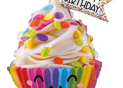 ABC Shape Cute Cupcake Birthday (G)