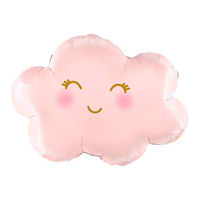 ABC Shape Wolke rosa Satin 61 cm