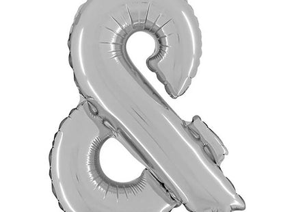ABC14 Buchstabe & silber 36 cm