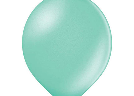 25 Stk. Luftballon Uni Metallic Ø 30cm |  Hellgrün #074