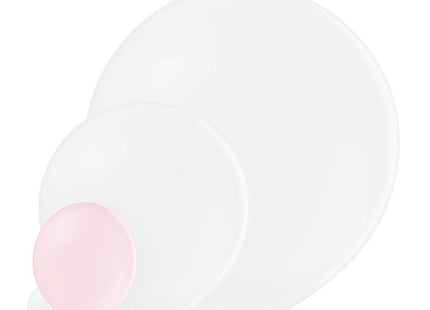 25 Stk. Luftballon Unifarben Ø 30cm | Soft Pink #454