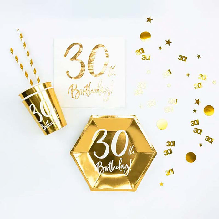 Konfetti Metall Happy Birthday #30 15g