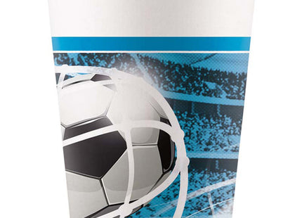 Pappbecher Fußball 200ml/8Stk. FSC