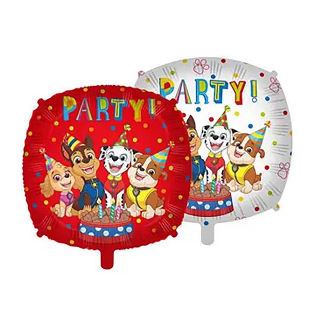 Folienballon Lose - Paw Patrol Nickelodeon 18 Quadrat - HF18