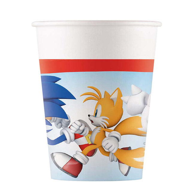 Pappbecher Sonic 200ml/8Stk. FSC