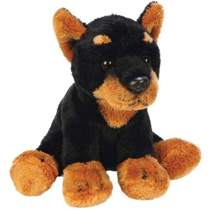 Stofftier Hund Doberman S