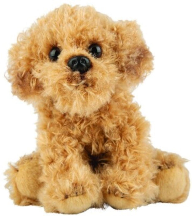 Stofftier Hund Labradoodle sitzend S