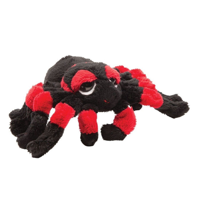 Stofftier Spinne Nico Schwarz/Rot S