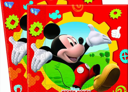 Servietten Mickey Club 20Stk./33cm