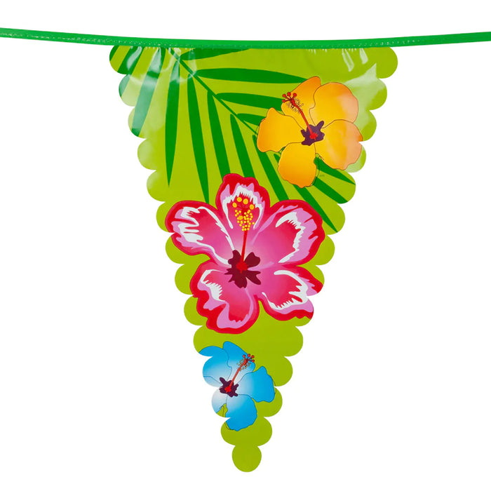 "Hibiscus" Riesen Wimpelkette | 45x30cm/6m