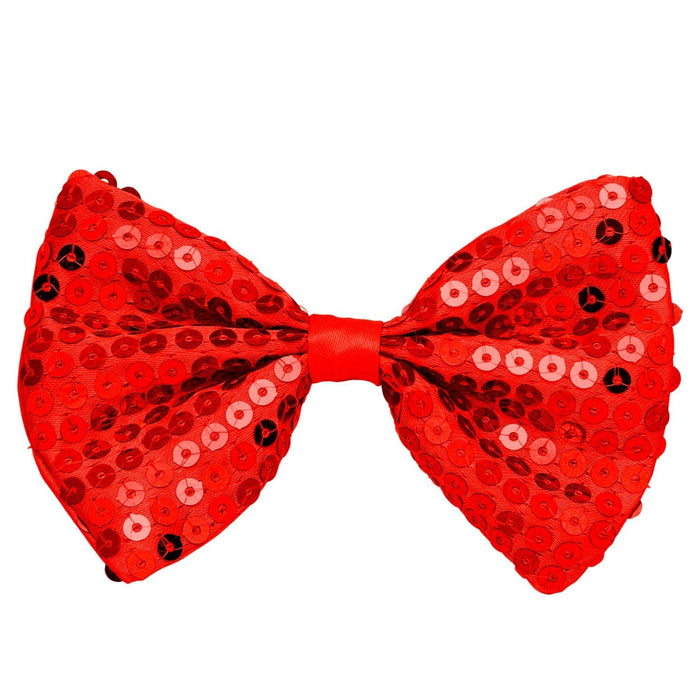 Fliege Pailetten | Rot