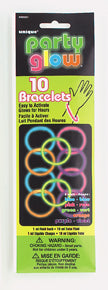 Knicklicht Leucht Armband | 10St. Bunt