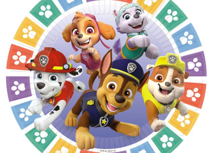 "Paw Patrol"  | 8 Pappteller Ø 23cm