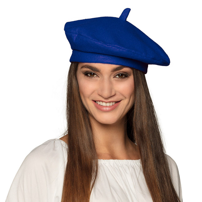 Hut Barett "Frankreich" | Blau