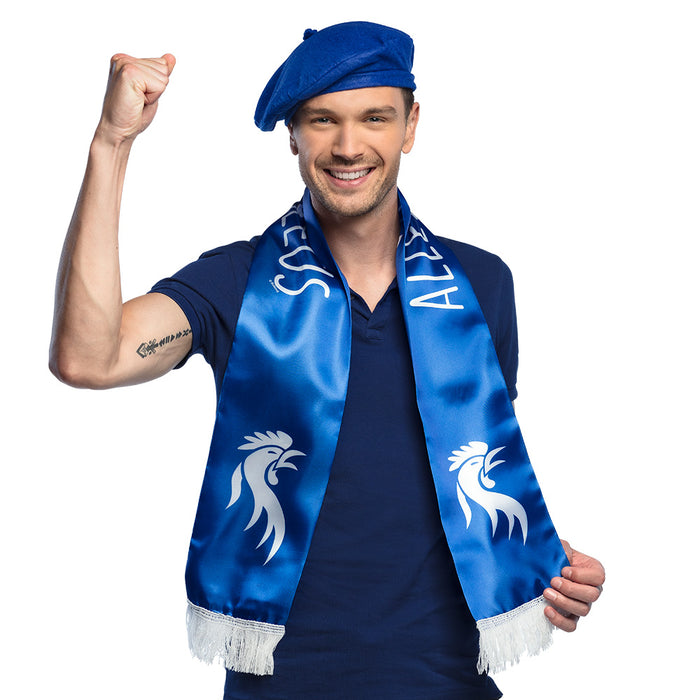 Hut Barett "Frankreich" | Blau