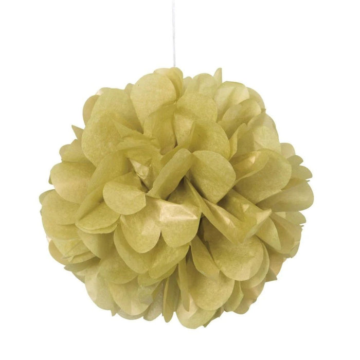 Wabenball Fluffy 23cm/3 Stück | Gold