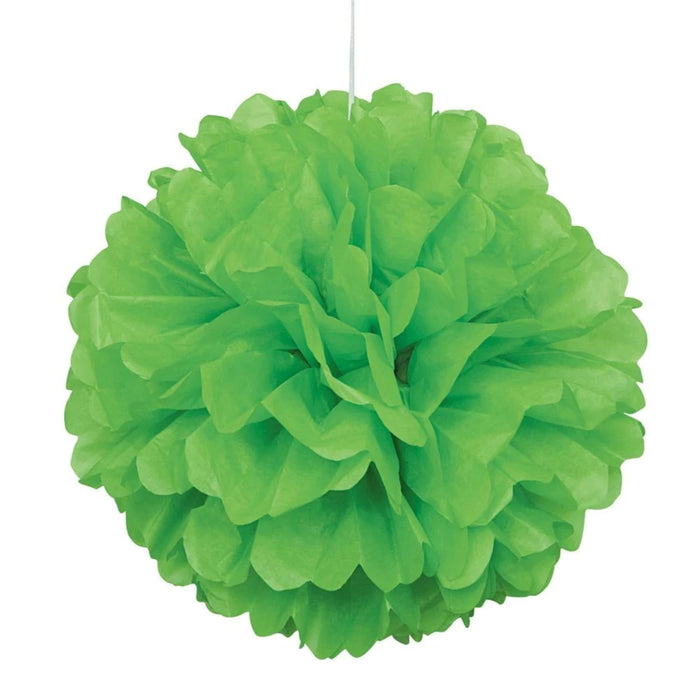 Wabenball Fluffy 40cm/1 Stück | Limettengrün